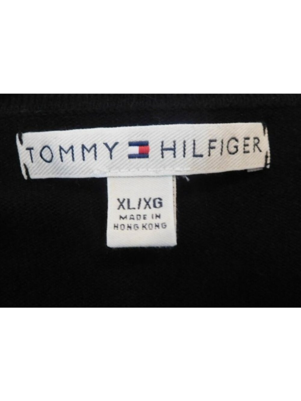Tommy Hilfiger Black Cardigan Shrug XL Womens Angora Blend Ruffled Cropped - Picture 3 of 4